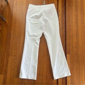 NWT J. Crew Edie trouser full length 14 tall pants with flaws (see photos) white
